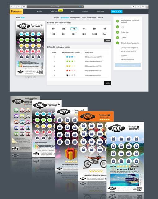 Scratcher introduce il suo servizio di stampa di gratta e vinci unico in Francia.