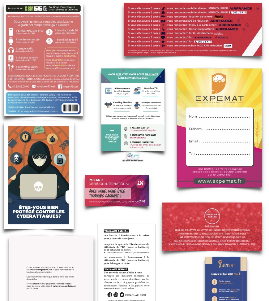 Anche se le condizioni generali del gioco non sono obbligatorie sui biglietti gratta e vinci, il loro utilizzo può essere una buona idea per eventi di grande portata. Infatti, queste condizioni possono aiutare a evitare controversie con i partecipanti specificando i termini di partecipazione, le condizioni per il ritiro dei premi e le limitazioni di responsabilità dell'organizzatore. Possono inoltre apportare trasparenza e credibilità all'operazione di marketing rassicurando i partecipanti sulla legittimità dell'evento. In queste situazioni, le condizioni generali del gioco possono essere una buona idea per chiarire le regole ed evitare malintesi con i partecipanti. Anche se le condizioni generali del gioco non sono obbligatorie sui biglietti gratta e vinci, il loro utilizzo può essere una buona idea per eventi di grande portata. Infatti, queste condizioni possono aiutare a evitare controversie con i partecipanti specificando i termini di partecipazione, le condizioni per il ritiro dei premi e le limitazioni di responsabilità dell'organizzatore. Possono inoltre apportare trasparenza e credibilità all'operazione di marketing rassicurando i partecipanti sulla legittimità dell'evento. In queste situazioni, le condizioni generali del gioco possono essere una buona idea per chiarire le regole ed evitare malintesi con i partecipanti.