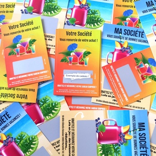 Bar, caffè e altri locali di vendita di bevande possono creare efficaci promozioni commerciali con i nostri biglietti gratta e vinci personalizzabili. I clienti sono sempre alla ricerca di nuove esperienze, e i biglietti gratta e vinci rappresentano un modo divertente ed emozionante per attirare la loro attenzione. Bar, caffè e altri locali di vendita di bevande possono creare efficaci promozioni commerciali con i nostri biglietti gratta e vinci personalizzabili. I clienti sono sempre alla ricerca di nuove esperienze, e i biglietti gratta e vinci rappresentano un modo divertente ed emozionante per attirare la loro attenzione.